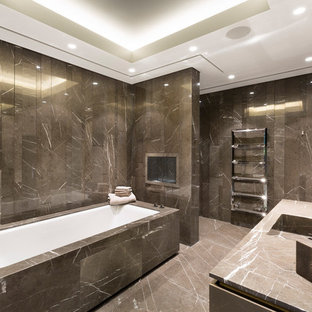 Modern bathroom in London.