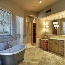 window over tub