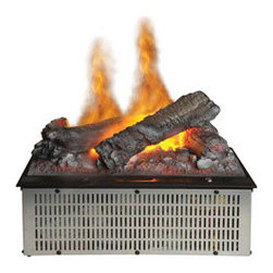 Dimplex OptiMyst Electric Fireplace Cassette Insert w/ Logs - DFI400LH - Indoor Fireplaces