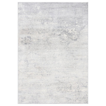 Safavieh Brentwood Bnt822A Vintage Distressed Rug, Ivory and Gray, 12'0"x15'0"
