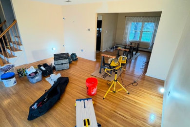 Home gym photo in New York