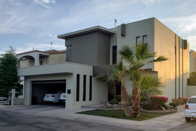 Inspiration for a contemporary exterior home remodel in Mexico City