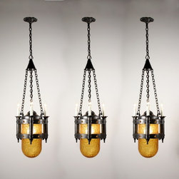 Antique Gothic Revival Lighting - Chandeliers