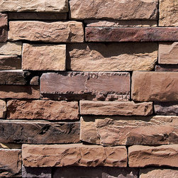 Coronado Idaho Drystack Stone - Color: Carmel Mountain - Ledge Stone Products - Products