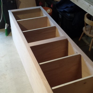 Custom pantry, wine and liquor cabinet