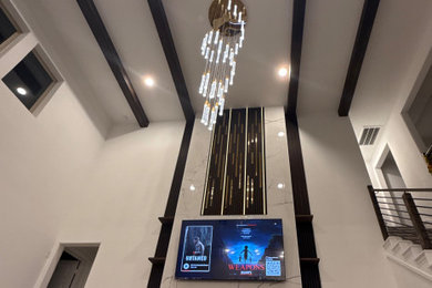 2 Story Feature Wall