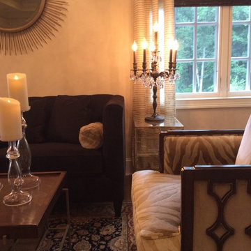 TexasGlamour Inspired Sitting Room by Juliana Ferrazzi Black-eyed Susan designer