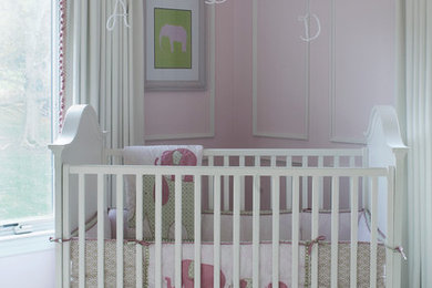 Example of a classic nursery design in Philadelphia