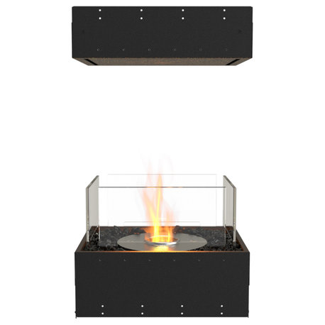 EcoSmart Flex 18IL Island Fireplace Insert, Wall-Mounted, Ethanol