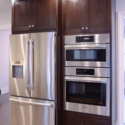 Transitional Kitchen | Dark Cabinets - Kitchen Products