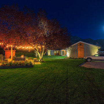 Front Yard Entertaining Area