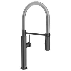 Franke FFPD20850 Bern Semi Pro Pulldown Spray 10007 Faucet, Stainless Steel  - Contemporary - Kitchen Faucets - by Buildcom | Houzz