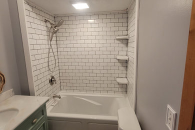 Example of a bathroom design in Other