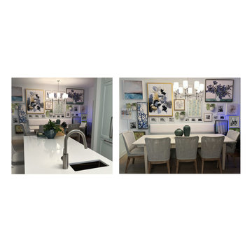 Miami Beach Kitchen and Banquette Dining Connection