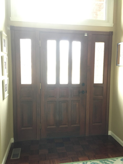 Front door/sidelites and trim what to paint?