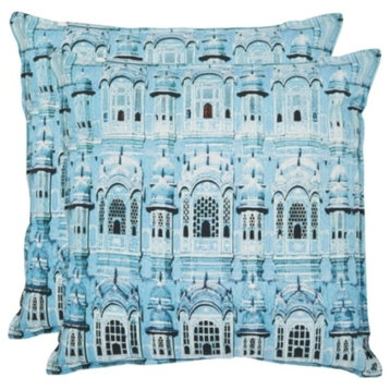 Verona Accent Pillow (Set of 2) - 20x20 - Blue