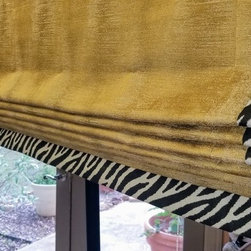 Flat and Hobbled Roman Shades - Products
