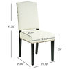 GDF Studio Stuart Dining Chair, Set of 2, Beige
