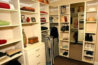 This is an example of a storage and wardrobe in Bridgeport.