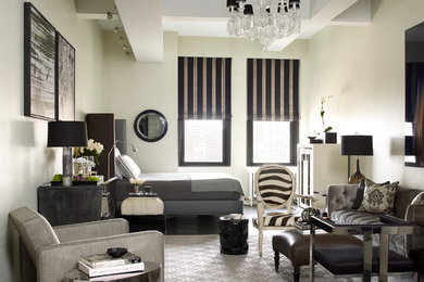 Living room photo in New York