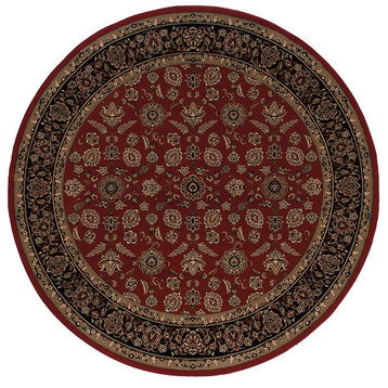 Oriental Weavers Sphinx Ariana 271c3 Rug, Red/Black, 8'0"x8'0" Round