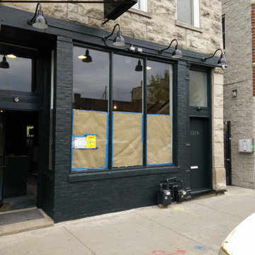 Logan Square restaurant facade