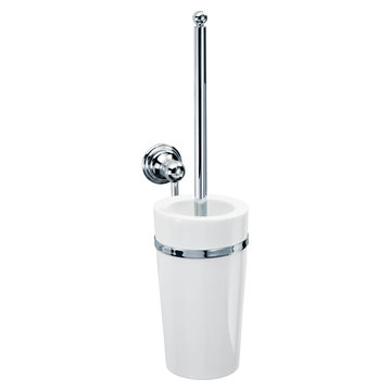 Designer Toilet Brushes and Holder Set