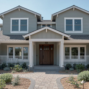 Exterior Craftsman Custom Home