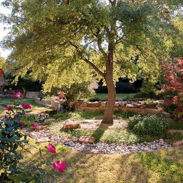 Backyard Rock Bed