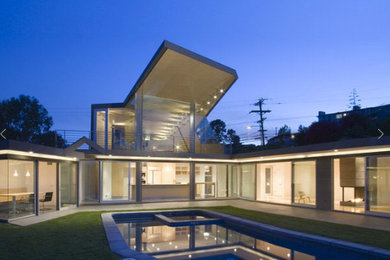 Example of a trendy home design design in Los Angeles