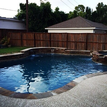 Raised Beam Wall Pools