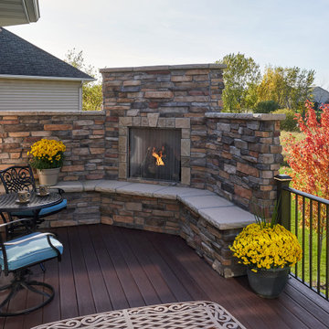 Deck/Fireplace Remodel in Plymouth