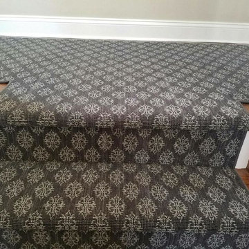 Charcoal Stairs Carpet