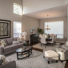 transitional small living rooms