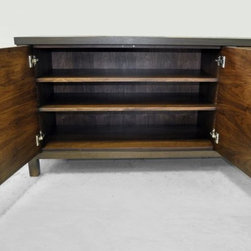 The Bronze Banded Console - Console Tables