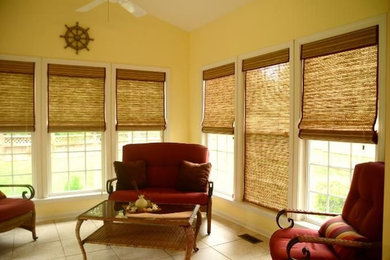 Inspiration for a transitional sunroom remodel in Raleigh