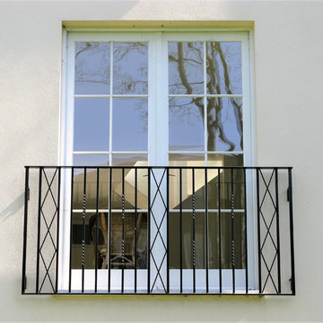 Veranda Balcony with matching Juliet Balcony and Porch