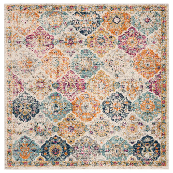 Madison Mad611B Rug, Cream/Multi, 11'0"x11'0"