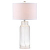 Bottle Glass Table Lamp ZMT-LIT4157B (Set of 2) - Clear/White Shade