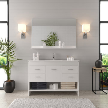 Single Hole Faucet Vanities