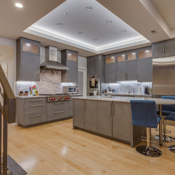 Two Level Condo Renovation with Roof Deck