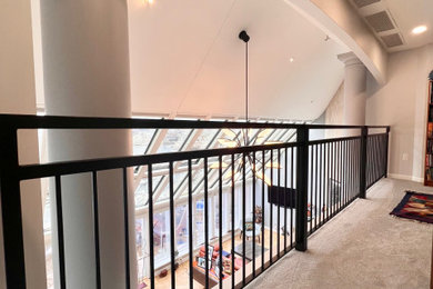 Hallway - contemporary hallway idea in Baltimore