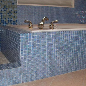 Iridescent Glass Tile Ideas