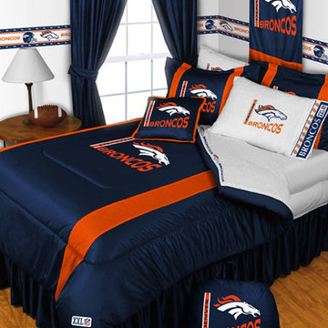 NFL Denver Broncos Bedding and Room Decorations