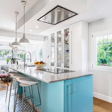 Cocina de la semana: 45 m² de luz y color en Cádiz