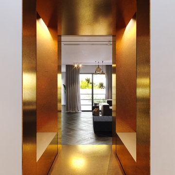 Dubai Villa /part 1. Ground floor.  Interior design project.