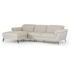 Edelweiss Sectional Sofa, Light Gray
