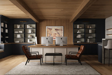 Westenskow Residence Office and Kids Study Room