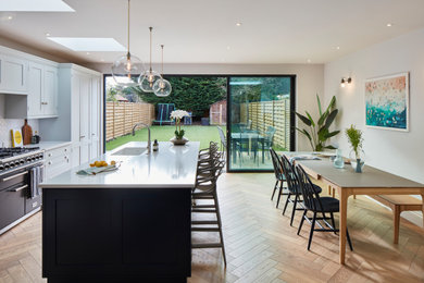Design ideas for a victorian kitchen in London.