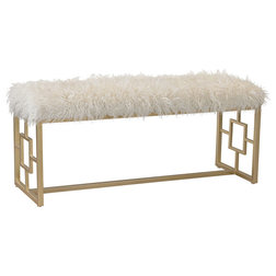 Contemporary Upholstered Benches by GwG Outlet